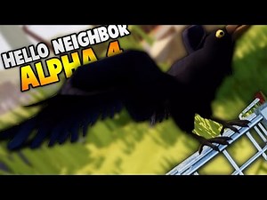OUTSIDE THE MAP WITH CHEATS | Hello Neighbor Alpha 4 Gameplay Update (Hello Neighbour Secrets)