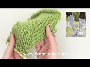 How to decrease for the heel on a sock (standard method)