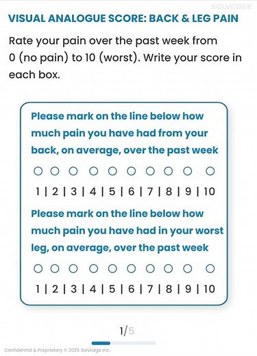 VAS PROM Tool | Measuring Pain Intensity in Clinical Settings