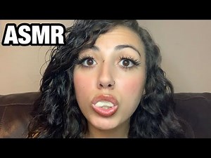 ASMR close up gum chewing with lots of loud bubble popping