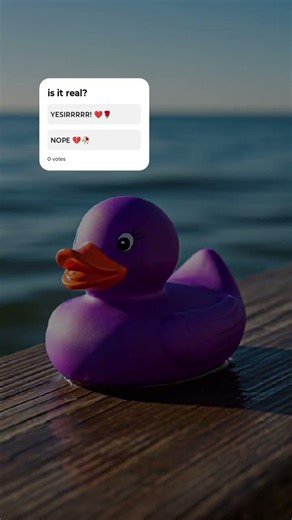 is it real? part 2 #rubber ducky #duck #ai
