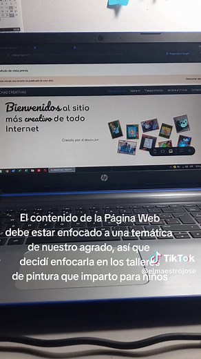 Diseñando mi Página web en Google Sites para Niños