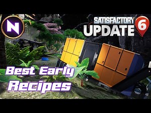 Essential Early Game ALTERNATE RECIPES | 02 | Satisfactory Update 6