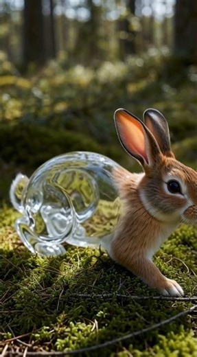 Amazing Bunny running