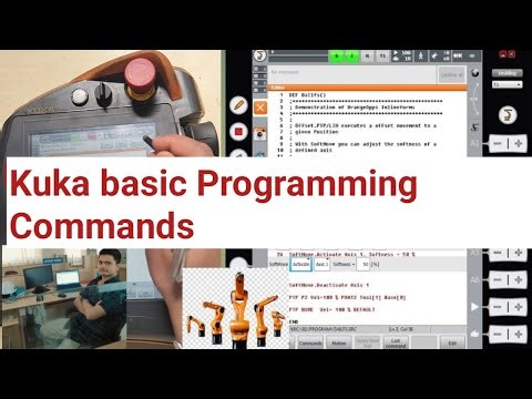 Kuka Basic Programming #robot #automation #kuka #kukarobotics #smartpad #coading #programming