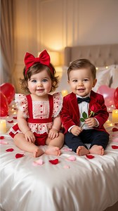 Happy Valentine’s Day from the Cutest Little Lovebirds Ever 💘👶 #baby #cute #funnyvideo #fyp #funnyreels #TooCute #love #funny #cutebaby #aww #valentines #valentinesday #valentinegift #friendship #familyday | Nova Arclight