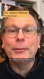 There are false rumors claiming that steroids like budesonide or oral antibiotics like clarithromycin can treat measles. The only way to protect against measles is with the MMR vaccine. Pediatrician Dr. Adam Ratner explains how the vaccine is safe and two doses of it are highly effective at preventing children from getting measles. Talk to your pediatrician if you have any questions about measles or the MMR vaccine. | American Academy of Pediatrics