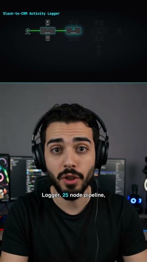Slack-to-CRM Activity Logger — 25-Node AI Blueprint for n8n | ForgeWorkflows
