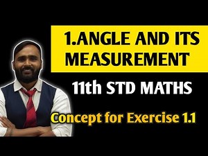 11th MATHS |Chapter No 1 ANGLE AND ITS MEASUREMENT | LECTURE 01 | PRADEEP GIRI SIR