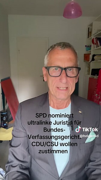 #Ultralinke #Juristin #Fraukebrosiusgersdorf wird von der #SPD für das #verfassungsgericht vorgeschlagen. #CDU/CSU #Abgeordnete wollen zustimmen