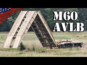 M60 AVLB 架橋戦車・橋梁展開 - M60 Armored Vehicle Launched Bridge (AVLB) Deploy Bridge
