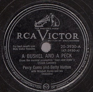 Perry Como And Betty Hutton - A Bushel And A Peck / She's A Lady