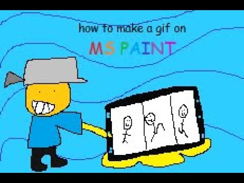 how to make ms paint animation!!