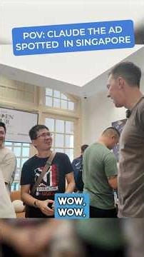 Claud the Rolex AD recognised in Singapore 😂