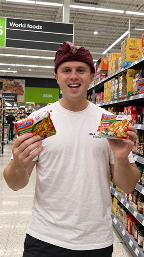 Indonesia’s famous instant noodles were easy to find in London