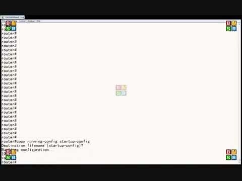 Cisco router saving configurations to startup