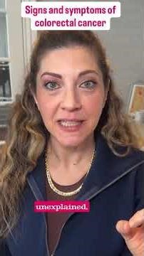 Colorectal Cancer: Top 5 Symptoms #colorectalcancerawareness #coloncancer #cancerprevention #health