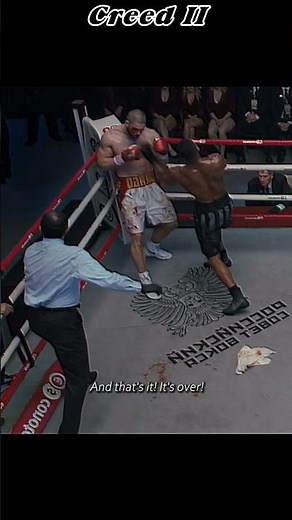 “Throw the Towel!” 🥊💥 | Creed II The Fight That Ended a Legac