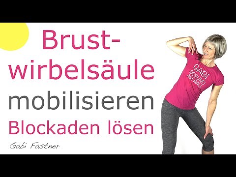 🌷20 min. BWS mobilisieren - Blockaden in der Brustwirbelsäule lösen | ohne Geräte