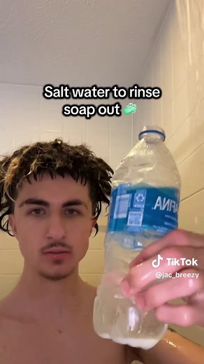 Washing Freeform Locs with Sea Salt Spray