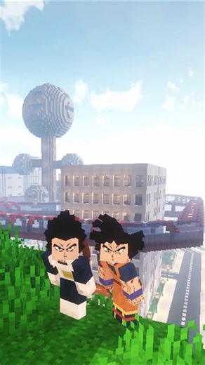 This Dragon Ball mod pack for Minecraft is insane 😱 #shorts #dragonblockc #minecraft #modpack