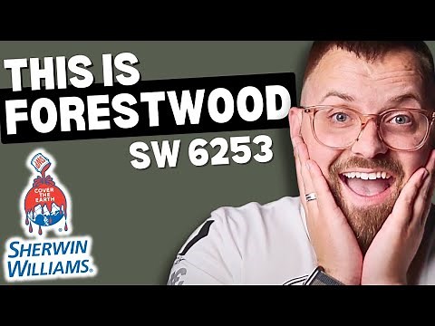 Sherwin-Williams Forestwood: The Verdict! | Green Paint Color Review & Pairings