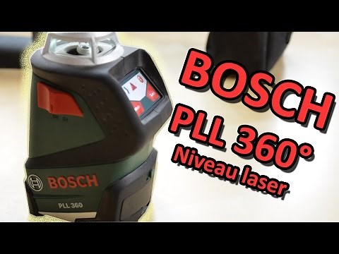 BOSCH PLL 360° - Niveau laser automatique - Présentation