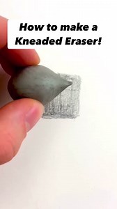 A surprising way to make a kneaded eraser #kneadederaser #arttutorial | Joshua Javaherian