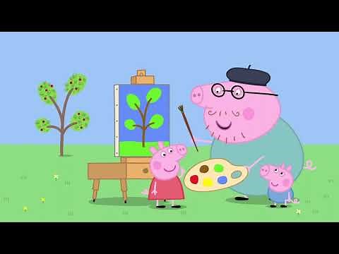 Greta Gris - Herr Fågelskrämma - Svenska Barnsånger