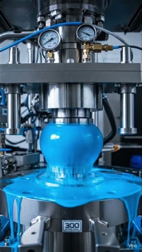 hydraulic pressure press a big ball #reels #youtubeshorts #hydraulic #hydroponics #sweeping