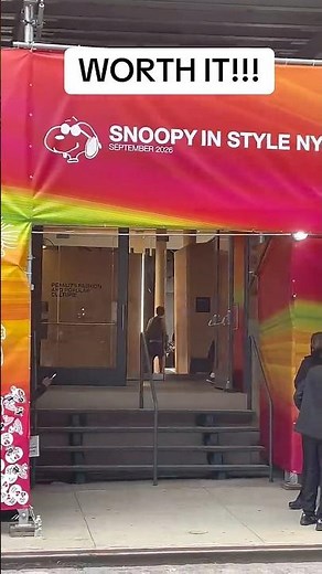 “Snoopy in Style” exhibit