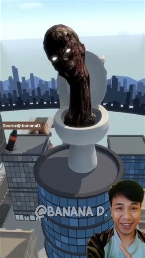 MONSTER TOILET💩#shorts