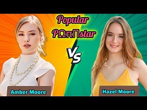 Comparison between Two American actresses | Hazel Moore and Amber Moore