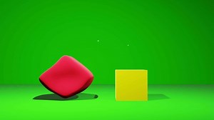 Download motion element with green background for free