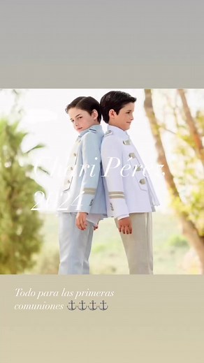 1K views | Chari Pérez, el mayor surtido en trajes de primera...