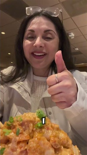 Visiting Bonefish￼ Grill Again! 🍤🍝 #youtubeshorts #fish #food #bonefish #restaurant