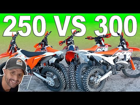 250 vs 300 2 Stroke Dirt Bike - Which should you buy and why?