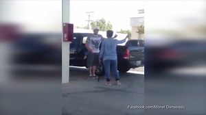 Gas station worker bashes man's truck for taking too long at pump