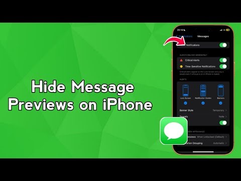 Hide Message Previews on iPhone (Step-by-Step)