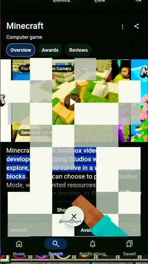 I Found SECRET Minecraft in Google! 😱 @ancientslayer