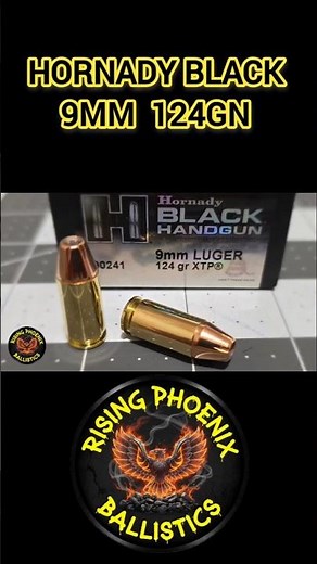 Hornady Black 124gr 9mm Ammo Test 💥"Send It💥