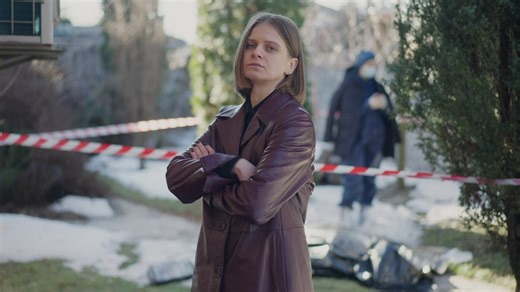 Crime Detective looking concerned at a crime scene - Free Stock Video