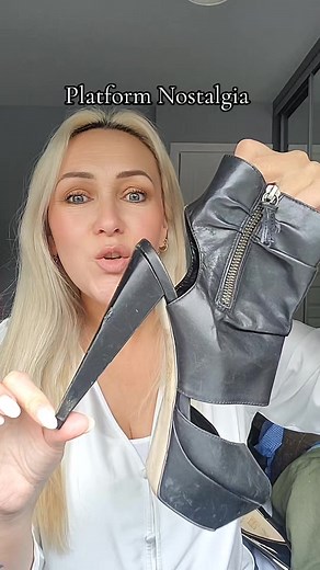 Rediscovering My Old Platform Shoes Memories