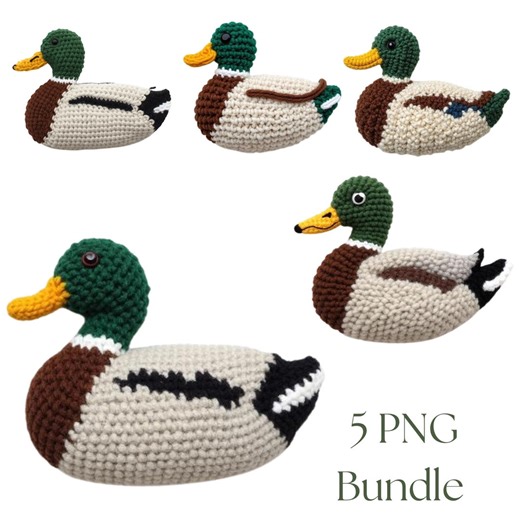 Stockente Ente Knüpfen Haken häkeln PNG Chunky Yarn Design Rustikal Cabin Decor Wasservogel Clipart DIY Handwerk digitaler Download - Etsy.de