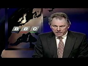bbc news clip vhs Friday 25th March 1994