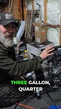 Watch the First Fire Up of This Kubota #generator #startup #satisfying