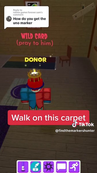 Replying to @roblox.gamer.forever.sam Here is how to get Wild Marker! #findthemarkers #findthemarkersroblox #findthemarker #findthemarkerroblox #fyp