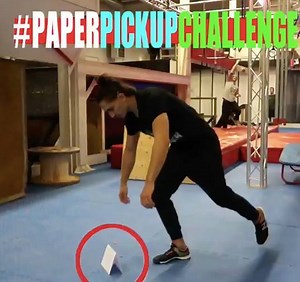 190K views · 2.1K reactions | Put your core stability to the test with this 'simple' paper challenge  By Daniel Flefil | SPORTbible Australia | Facebook