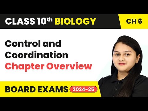 Control and Coordination - Chapter Overview | Class 10 Biology Chapter 6 | CBSE 2024-25