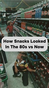 How snacks looked in the 80s vs. now | Nostalgic Junkie